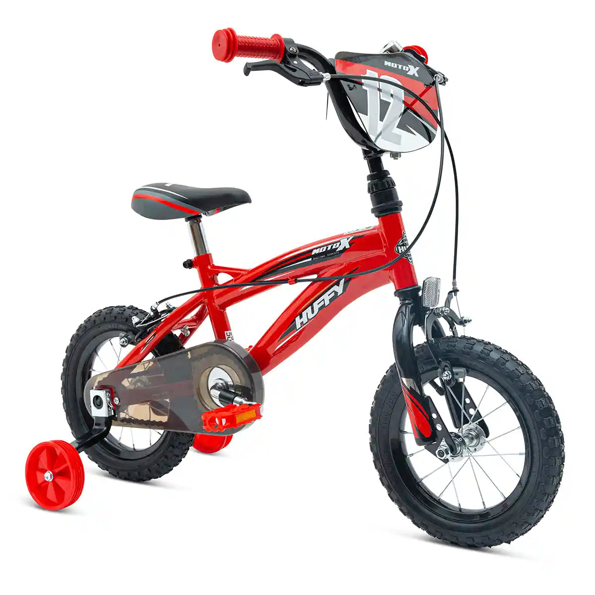 دراجة هافي موتو إكس للأولاد، عجلات ١٢، ١٤، ١٦، ١٨ بوصة، ألوان متعددة، تصميم بي إم إكس، دراجة أطفال أحادية السرعة مزودة بمثبتات، تركيب سريع، مناسبة للأعمار من ٣ إلى ٧ سنوات
