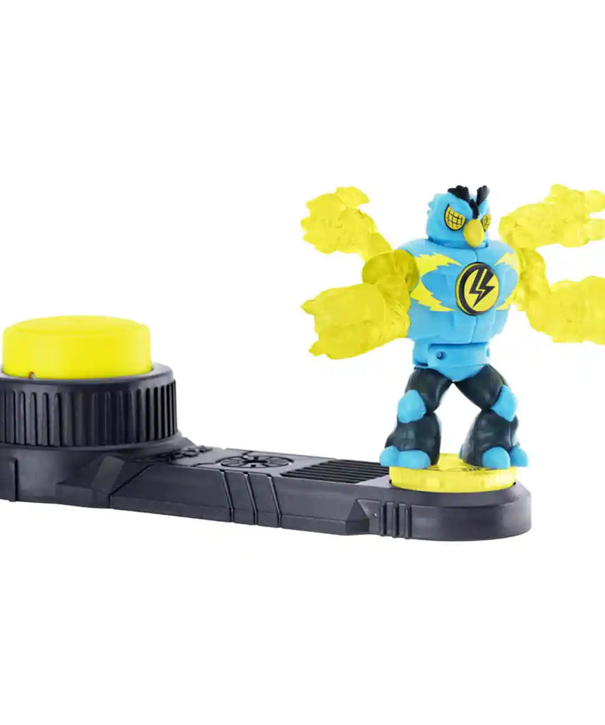 مجموعة ألعاب Akedo Legends of Powerstorm Giants الفردية Thoraxis مع وحدة تحكم Button Bash و Split Strike Action، لعبة المحارب المقاتل للأطفال، من سن 6 سنوات فما فوق - مجموعات ألعاب