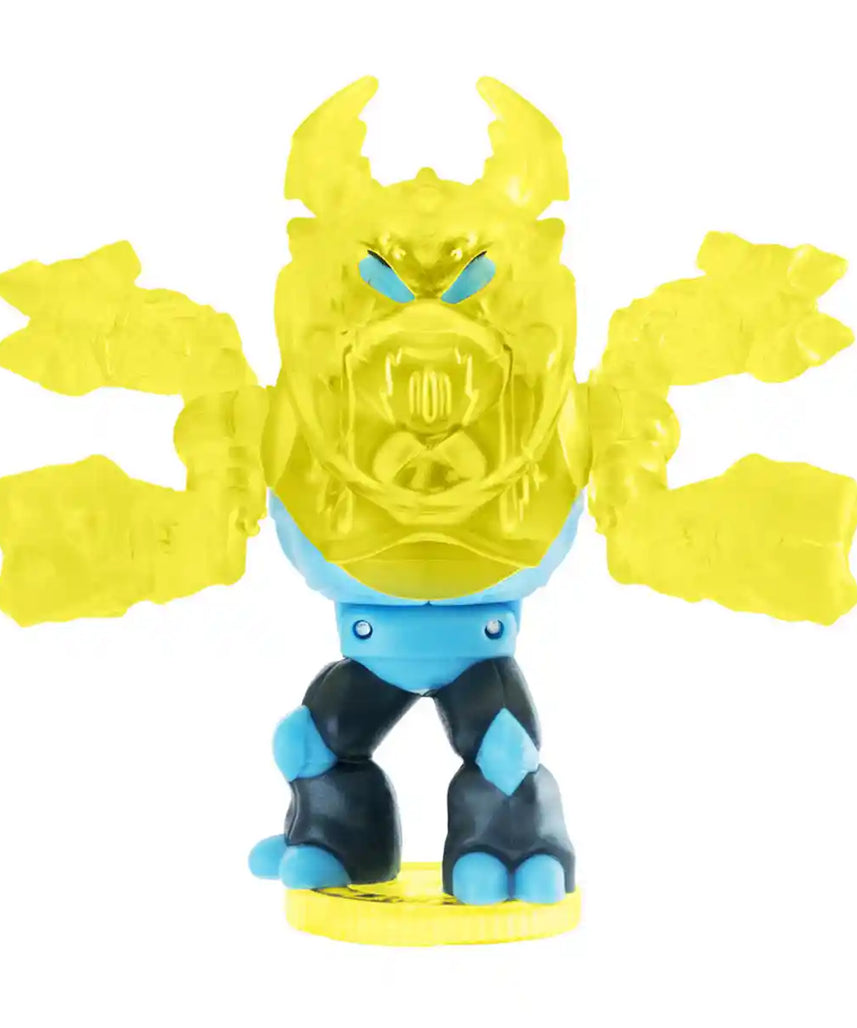 مجموعة ألعاب Akedo Legends of Powerstorm Giants الفردية Thoraxis مع وحدة تحكم Button Bash و Split Strike Action، لعبة المحارب المقاتل للأطفال، من سن 6 سنوات فما فوق - مجموعات ألعاب