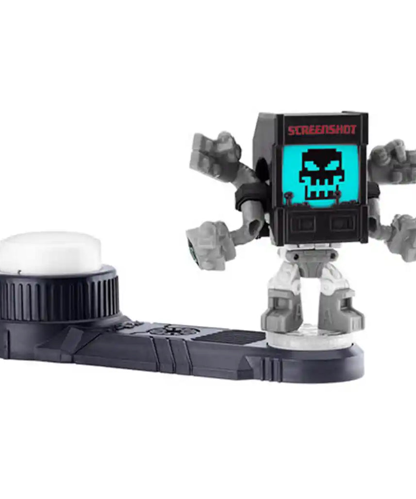 مجموعة ألعاب Akedo Legends of Powerstorm Giants Single Pack Screenshot 2.0 مع وحدة تحكم Button Bash ودرع Double Strike، لعبة محارب قتال للأطفال، للأعمار من 6 سنوات فما فوق - مجموعات ألعاب