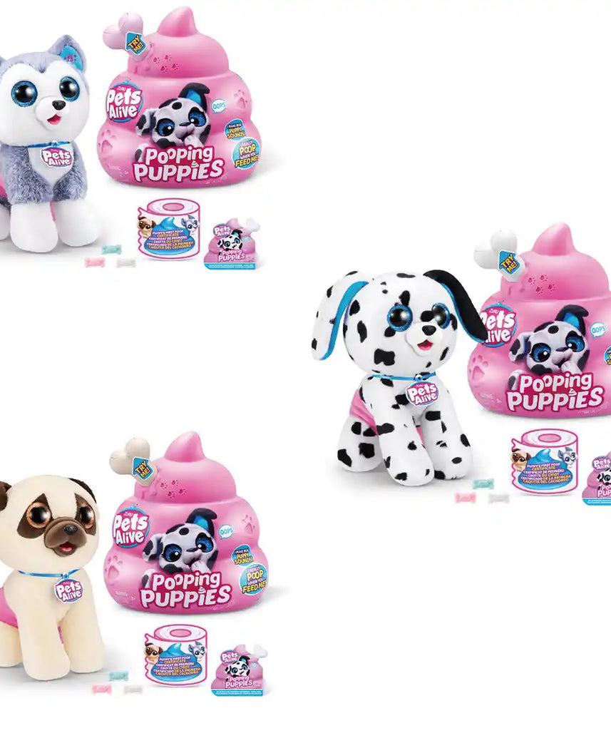 زورو بيتس ألايف بوب بابي سربرايز - لعبة تفاعلية ناعمة للغاية، سحرية متغيرة اللون، جرو قابل للتجميع للأطفال من سن 3 سنوات فما فوق