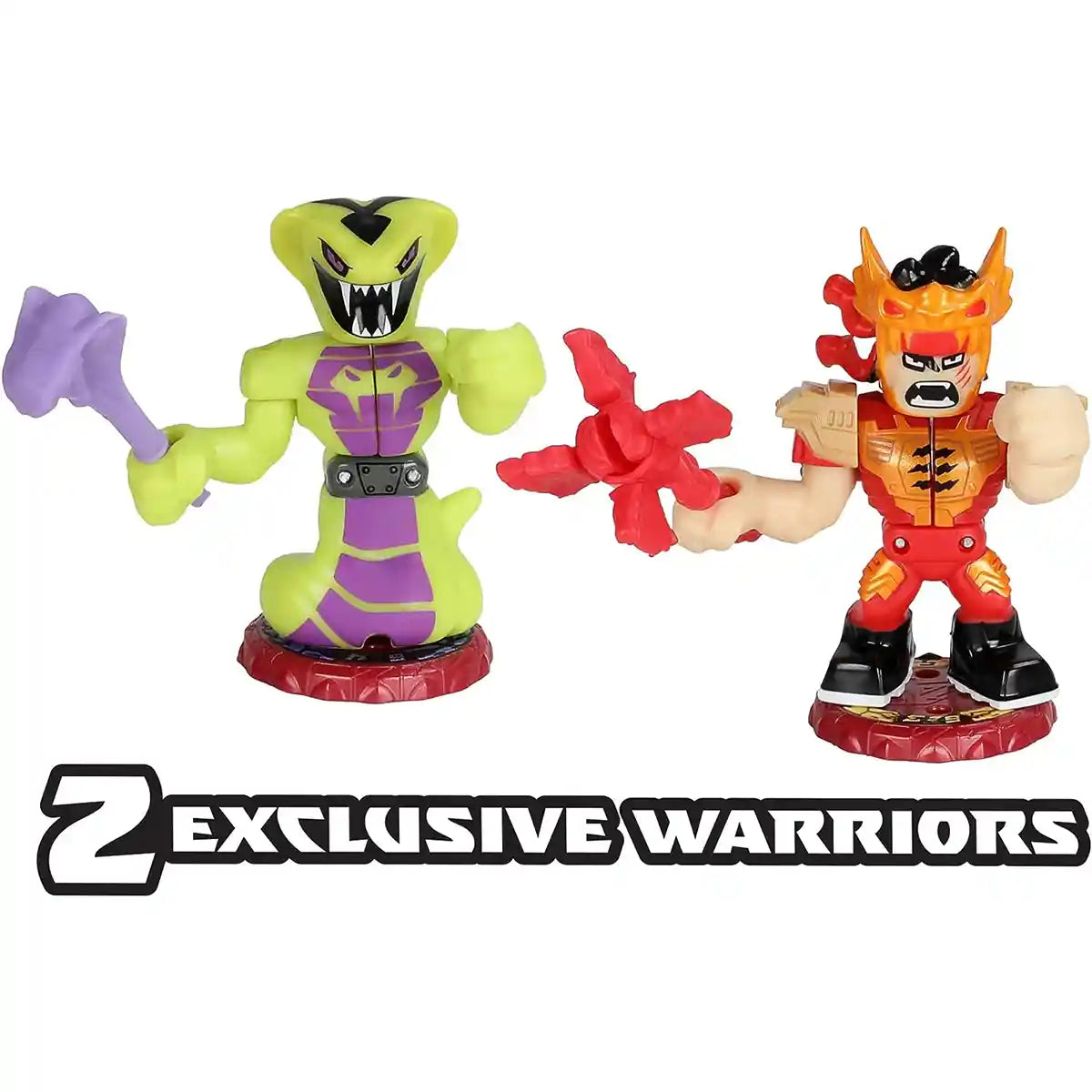 مجموعة ألعاب موس تويز أكيدو ليجندز أوف أكيدو بيست سترايك سيربنت فيوري أرينا مع محاربين حصريين وأضواء وأصوات للأطفال من سن 6 سنوات فما فوق - مجموعات ألعاب