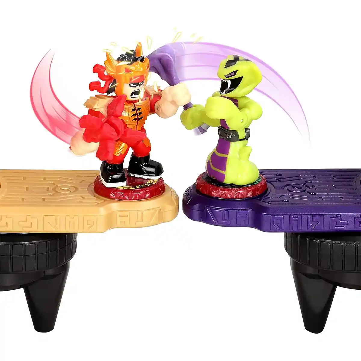 مجموعة ألعاب موس تويز أكيدو ليجندز أوف أكيدو بيست سترايك سيربنت فيوري أرينا مع محاربين حصريين وأضواء وأصوات للأطفال من سن 6 سنوات فما فوق - مجموعات ألعاب