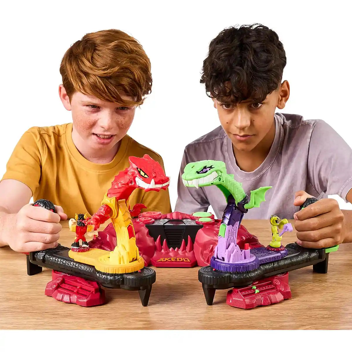 مجموعة ألعاب موس تويز أكيدو ليجندز أوف أكيدو بيست سترايك سيربنت فيوري أرينا مع محاربين حصريين وأضواء وأصوات للأطفال من سن 6 سنوات فما فوق - مجموعات ألعاب