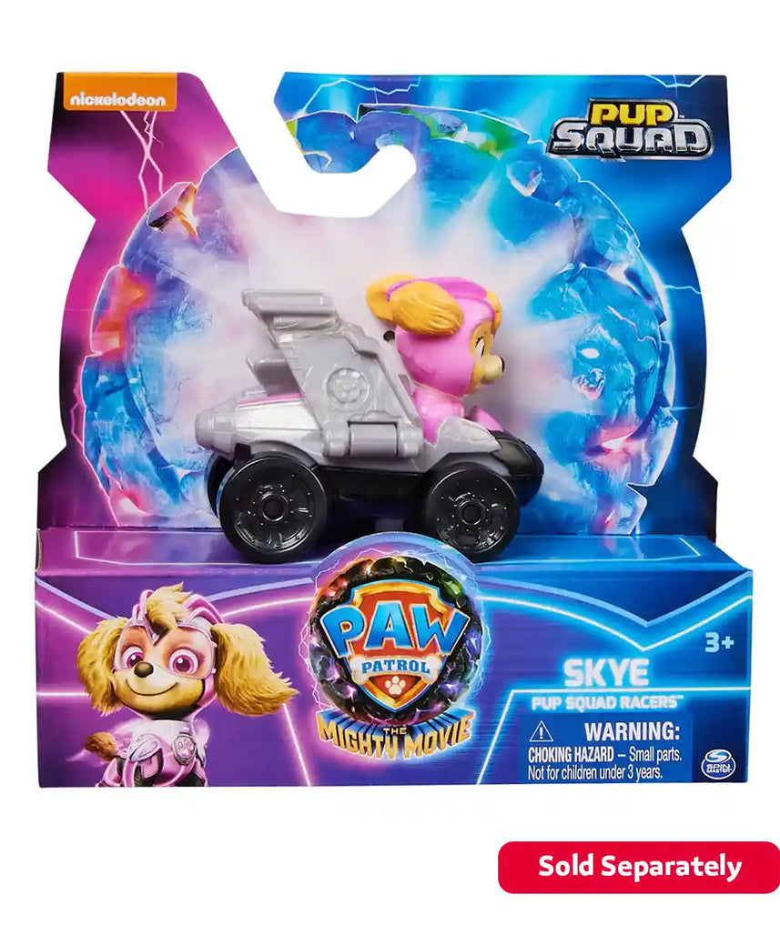 لعبة سيارة باو باترول ذا مايتي موفي، سيارة لعبة عشوائية بمركبة واحدة، سيارة صغيرة قابلة للتجميع للأطفال، أولاد وبنات