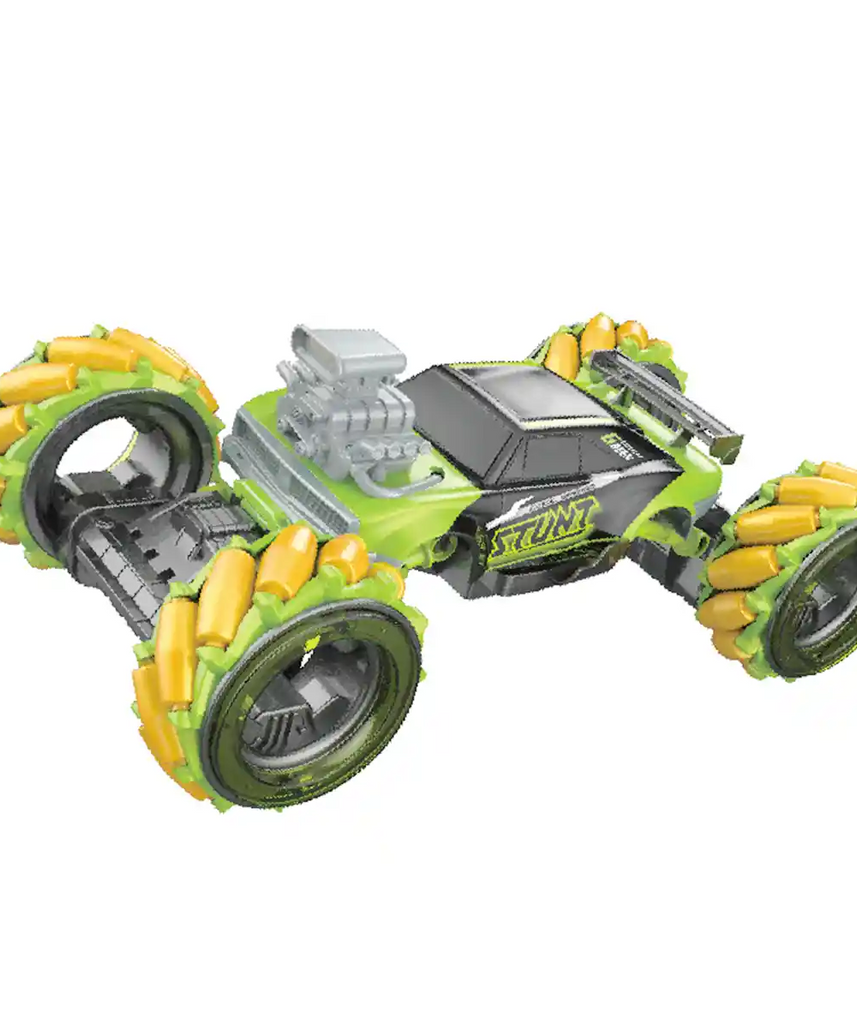 Crazon Stunt Off-Road RC Car 1:14 Scale, 360° Spin Drift Remote Control Car with 2.4GHz Controller, LED Lights, Rechargeable Battery, High-Speed RC Vehicle for Kids 3+ Years