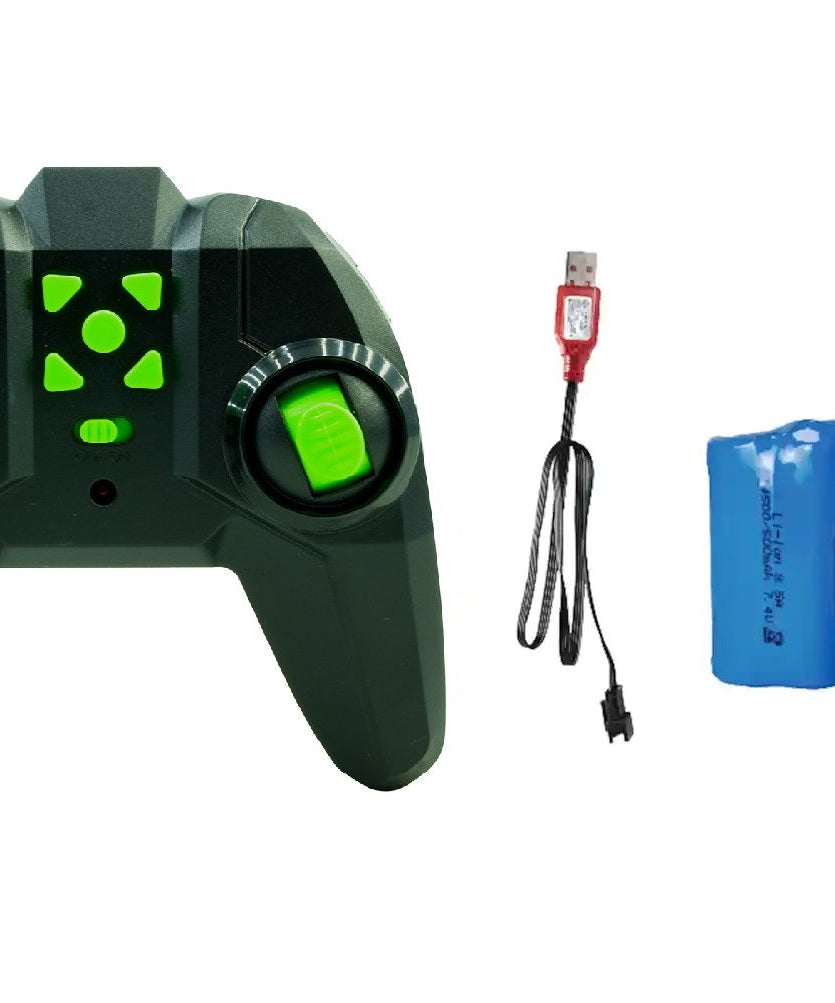 Crazon Stunt Off-Road RC Car 1:14 Scale, 360° Spin Drift Remote Control Car with 2.4GHz Controller, LED Lights, Rechargeable Battery, High-Speed RC Vehicle for Kids 3+ Years