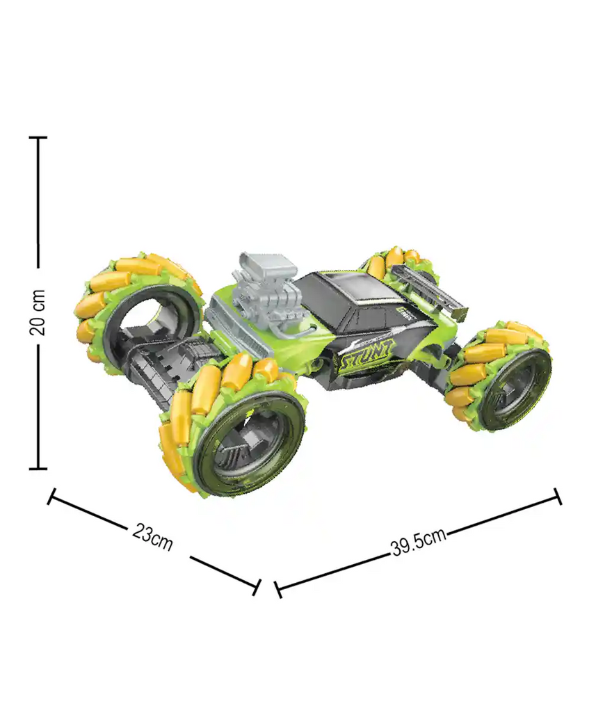 Crazon Stunt Off-Road RC Car 1:14 Scale, 360° Spin Drift Remote Control Car with 2.4GHz Controller, LED Lights, Rechargeable Battery, High-Speed RC Vehicle for Kids 3+ Years