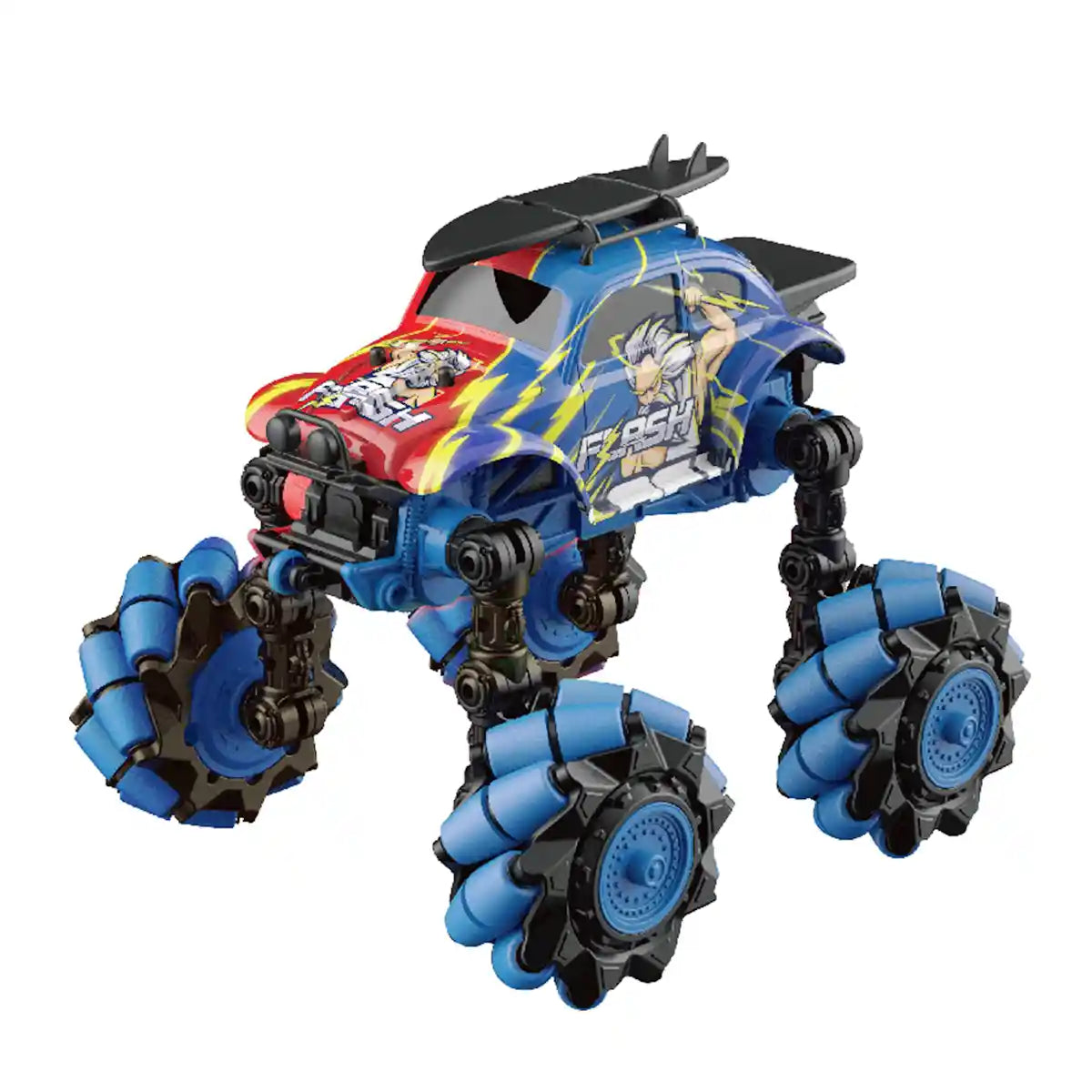 سيارة كريزون مونستر دريفت، 3 سنوات فأكثر، سيارة حركات بهلوانية مع أضواء، دوران 360 درجة ووظائف دريفت