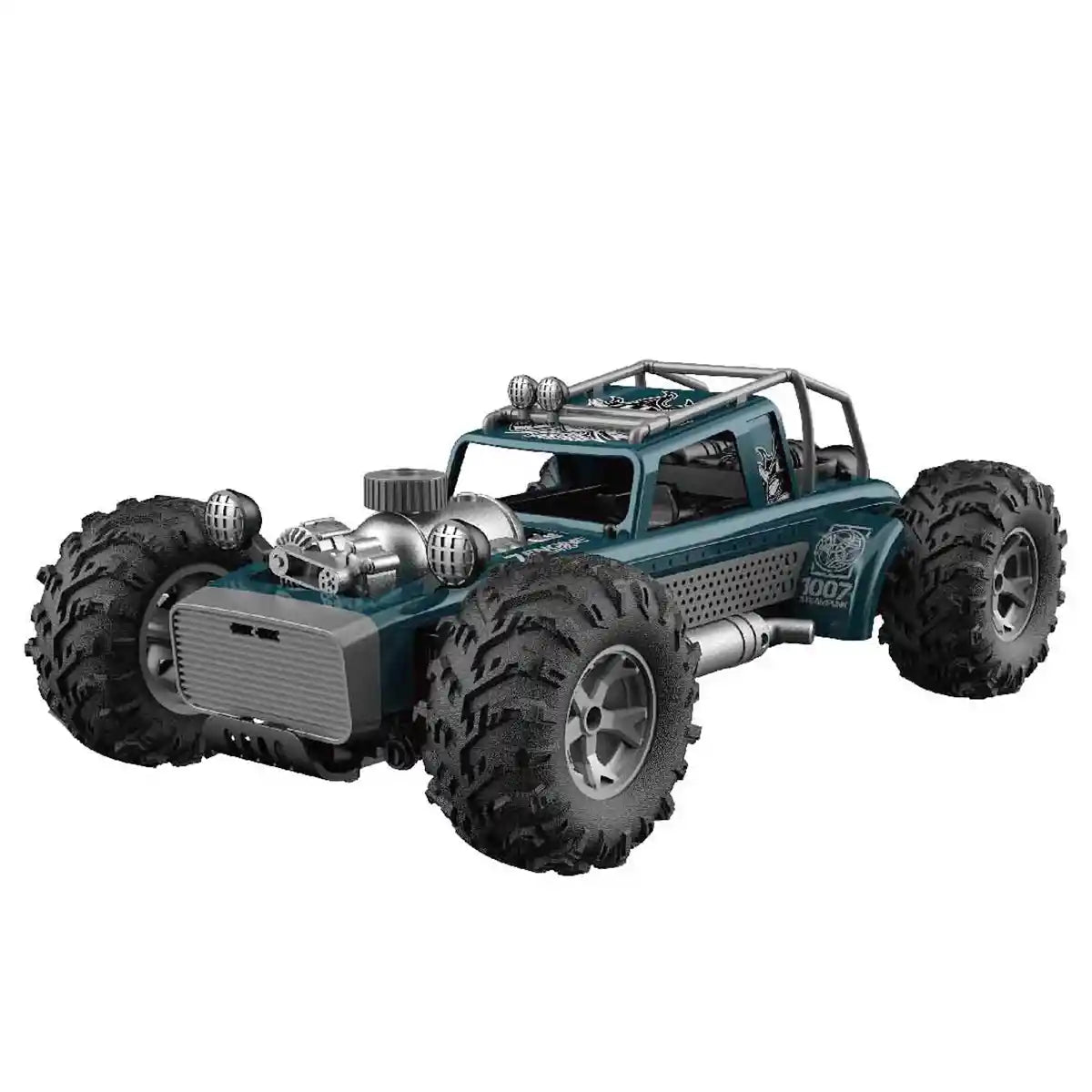 سيارة كرازون سموكينج بانك الكلاسيكية للتحكم عن بعد - مقياس 1:10، سيارة دريفت عالية السرعة 2.4 جيجا هرتز مزودة بإضاءة، مسافة تحكم عن بعد 25 مترًا، مناسبة لعمر 3 سنوات فما فوق