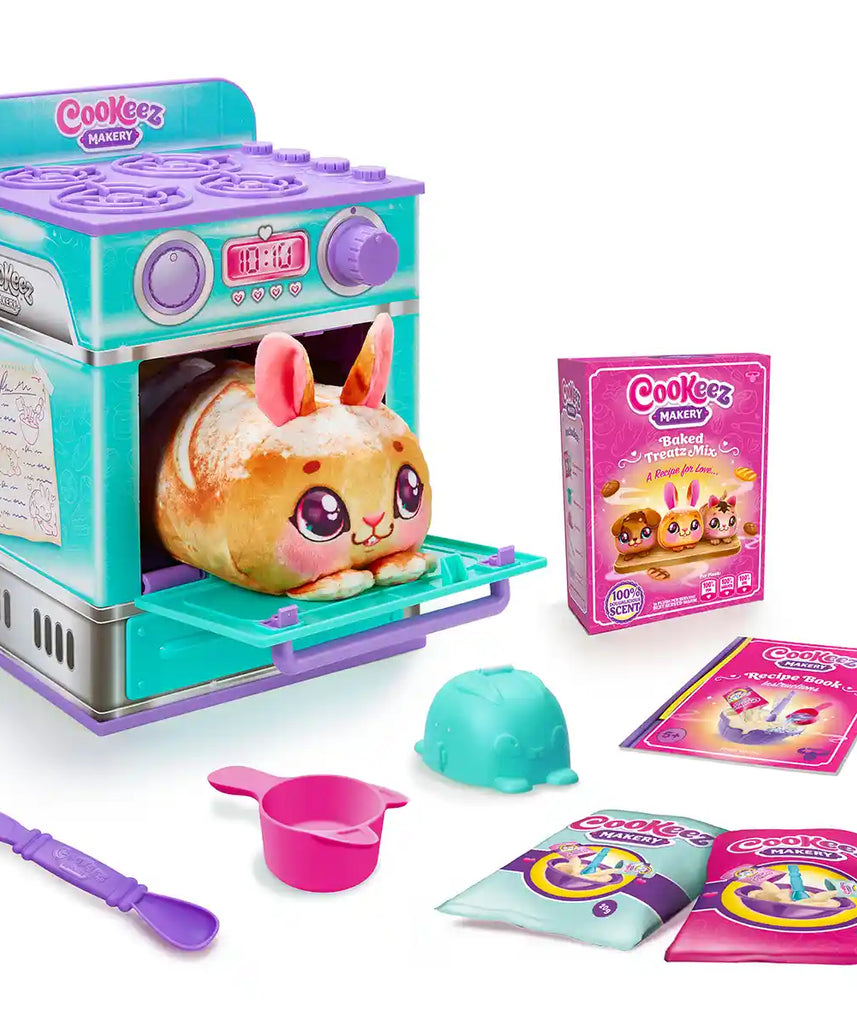 لعبة تفاعلية محشوة من كوكيز ماكري، مخبوزة ومفاجئة في الفرن، حيوانات أليفة برائحة دافئة، للأطفال من سن 5 سنوات فما فوق، شخصيات ألعاب تفاعلية محشوة