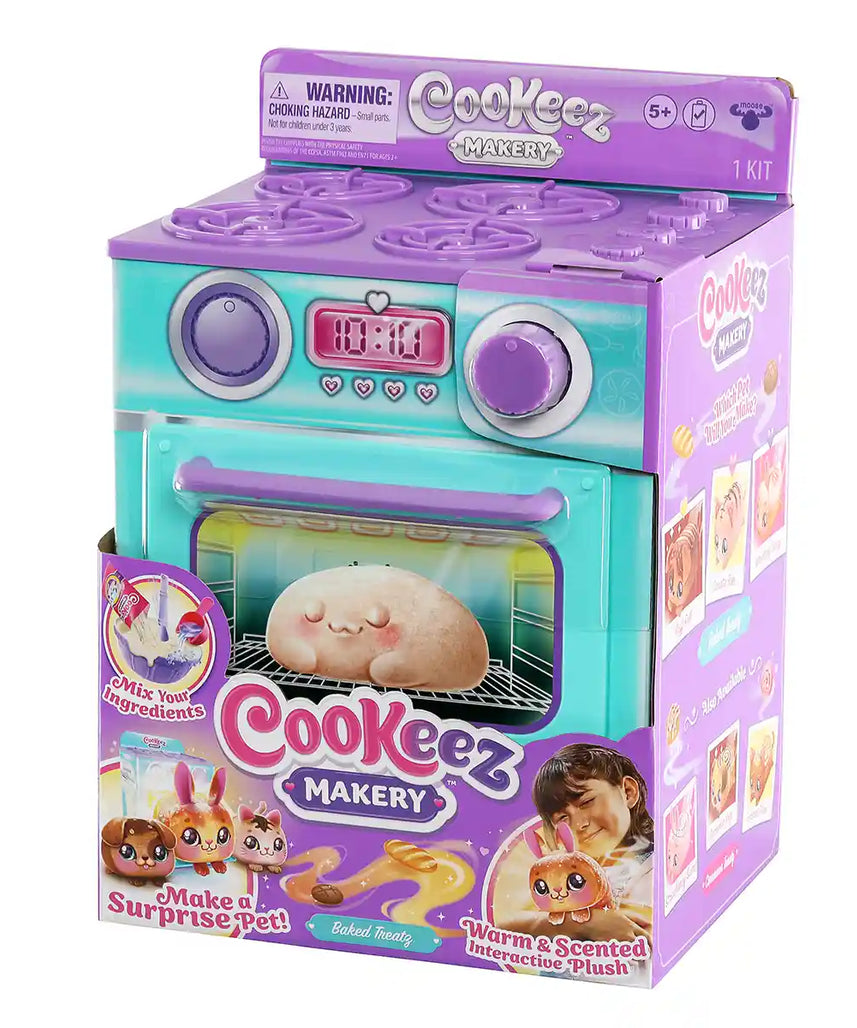 لعبة تفاعلية محشوة من كوكيز ماكري، مخبوزة ومفاجئة في الفرن، حيوانات أليفة برائحة دافئة، للأطفال من سن 5 سنوات فما فوق، شخصيات ألعاب تفاعلية محشوة