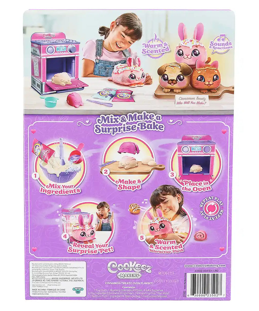 لعبة تفاعلية محشوة بنكهة القرفة من كوكيز ماكري، حيوانات أليفة برائحة دافئة، للأطفال من سن 5 سنوات فما فوق، شخصيات ألعاب تفاعلية محشوة