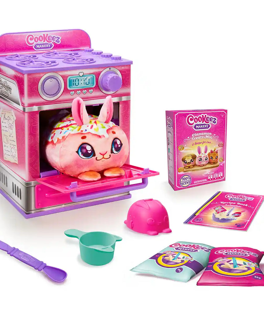 لعبة تفاعلية محشوة بنكهة القرفة من كوكيز ماكري، حيوانات أليفة برائحة دافئة، للأطفال من سن 5 سنوات فما فوق، شخصيات ألعاب تفاعلية محشوة