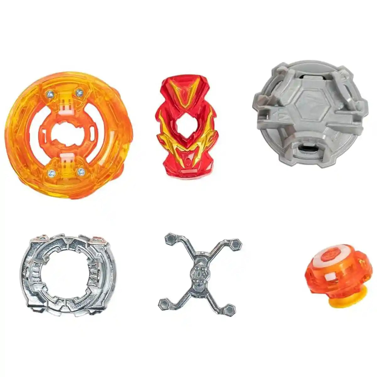 BeyBattle Burst Takara Tomy Cosmic Valtryek V5, S4 Starter Beyblade with Launcher and Ripcord, Stamina Spinning Top for Kids