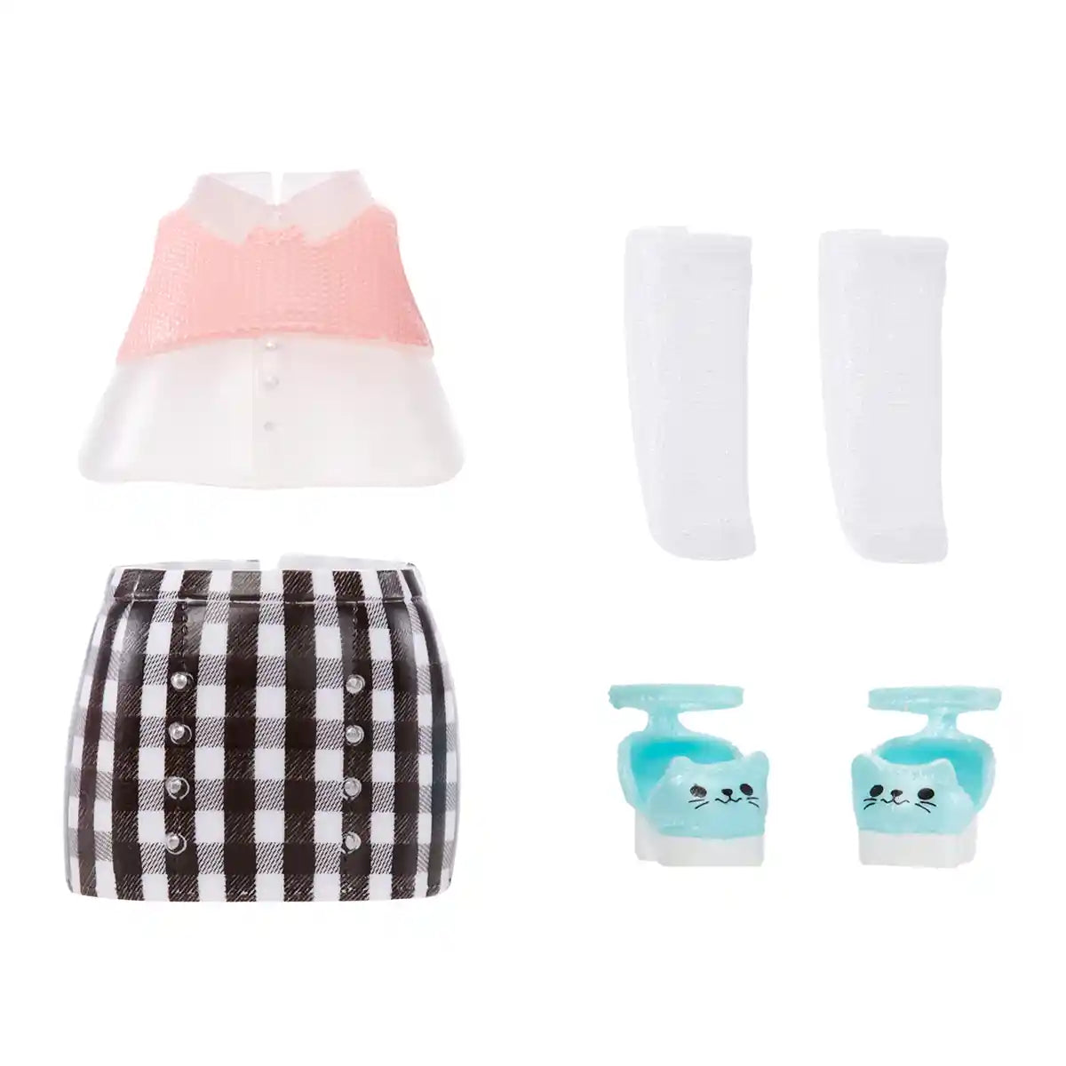 دمى نا! نا! نا! مفاجئة صغيرة، دمى قابلة للتجميع، مقاس 4 بوصات، شعر متجذر، أزياء مستوحاة من الحيوانات، ملابس قابلة للمزج والتنسيق، قابلة للتعديل، تتضمن الزي والأحذية، تشكيلة صندوق مخفي