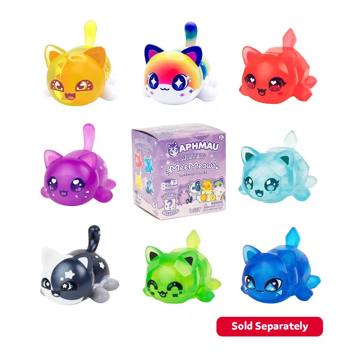 مجموعة شخصيات أفماو الغامضة، السلسلة 5، مجموعة من 6 قطع، ألعاب صغيرة قابلة للتجميع في صندوق أعمى للأطفال من سن 4 سنوات فما فوق، مقتنيات وشخصيات