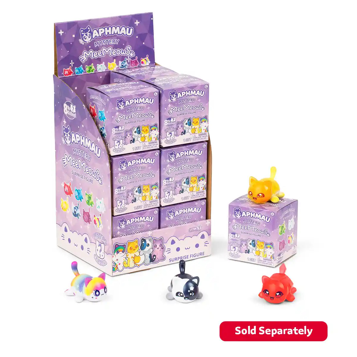 مجموعة شخصيات أفماو الغامضة، السلسلة 5، مجموعة من 6 قطع، ألعاب صغيرة قابلة للتجميع في صندوق أعمى للأطفال من سن 4 سنوات فما فوق، مقتنيات وشخصيات