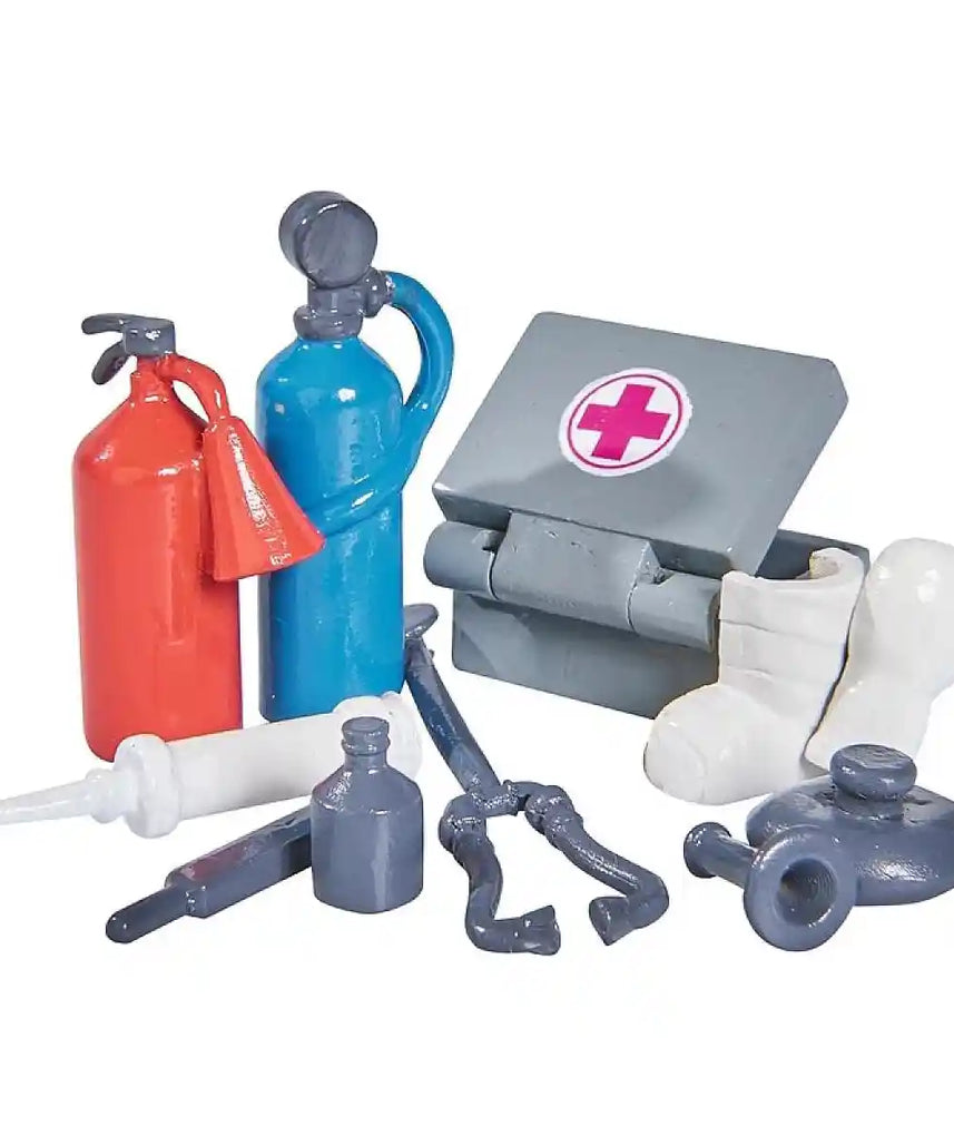 Simba Masha Playset Ambulance – Toy Accessories & Spare Parts Set with Figures, Medical Tools & Storage Add-Ons for Kids Ages 3+ Toy Accessories