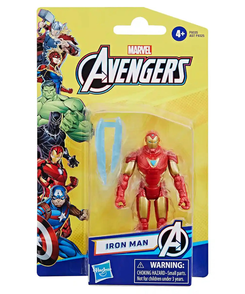 Marvel Avengers Iron Man 4-Inch Poseable Action Figure with Accessory – F9335