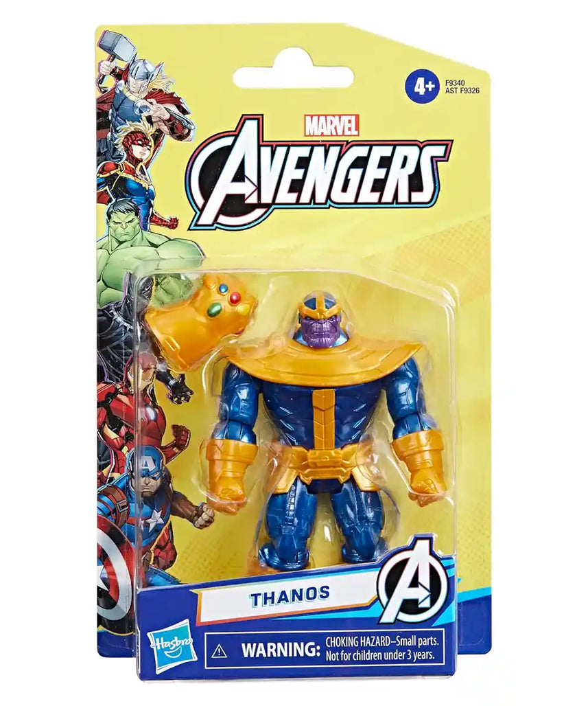 Marvel Avengers Deluxe Thanos 4-Inch Action Figure with Infinity Gauntlet – F9340