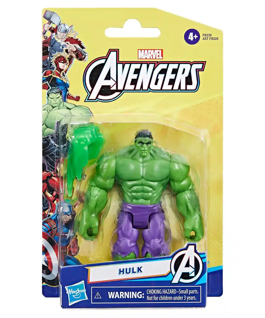 Marvel Avengers Deluxe Hulk 4-Inch Action Figure with Smash Fist – F9339