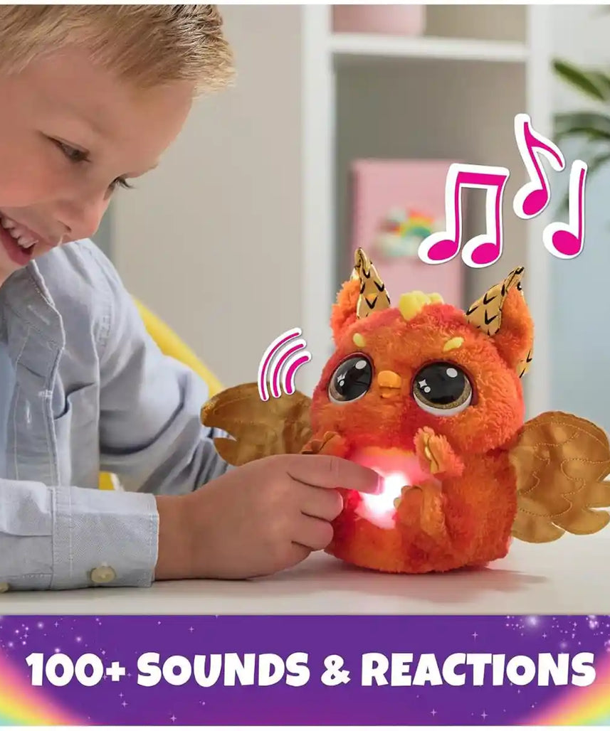 هاتشيمالز ألايف، بيضة فقس سرية، ثلج وماء، بيضة فقس غامضة سحرية مع ضباب، أضواء، أصوات، وحيوان أليف تفاعلي، قد يختلف الطراز، للأعمار من 5 سنوات فما فوق، 6072517