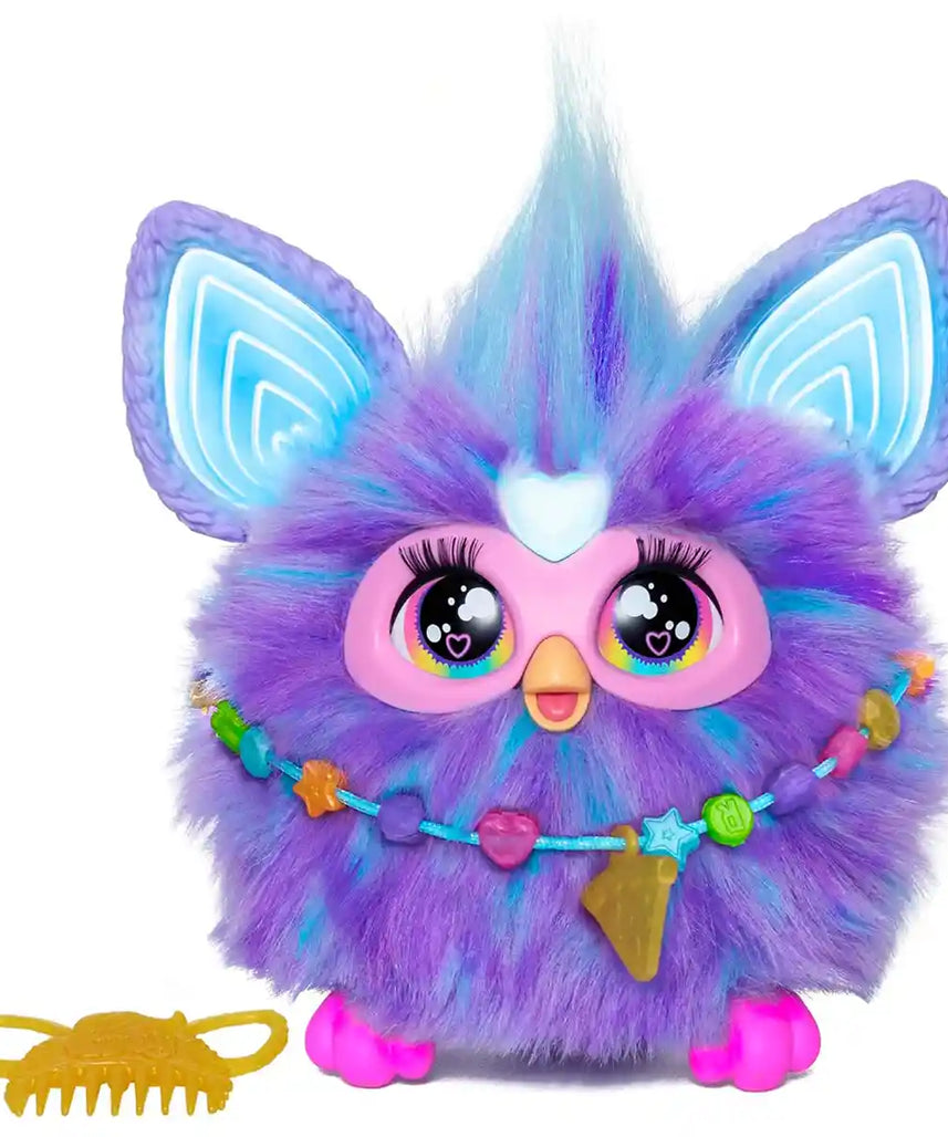 لعبة فوربي التفاعلية المحشوة، أرجوانية، ١٥ إكسسوارًا عصريًا، روبوت متحرك يعمل بالصوت، أكثر من ٦٠٠ استجابة، لعبة ناطقة تغني وترقص للأطفال من سن ٦ سنوات فما فوق