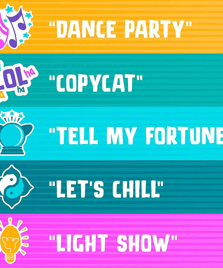 لعبة فوربي التفاعلية المحشوة، أرجوانية، ١٥ إكسسوارًا عصريًا، روبوت متحرك يعمل بالصوت، أكثر من ٦٠٠ استجابة، لعبة ناطقة تغني وترقص للأطفال من سن ٦ سنوات فما فوق