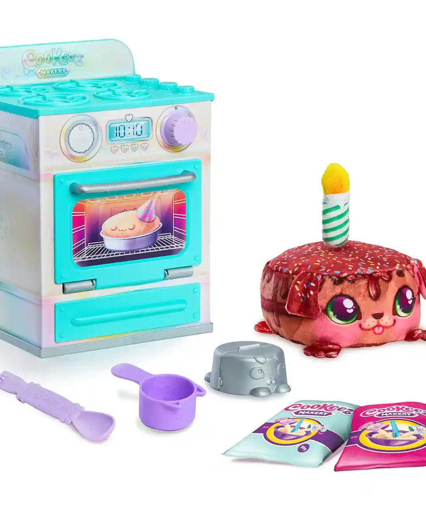 لعبة تفاعلية محشوة من كوكيز ماكري بارتي تريتز سربرايز، حيوانات أليفة دافئة معطرة بأصوات، قد تختلف الأنماط، للأطفال من سن 5 سنوات فما فوق، شخصيات ألعاب تفاعلية محشوة