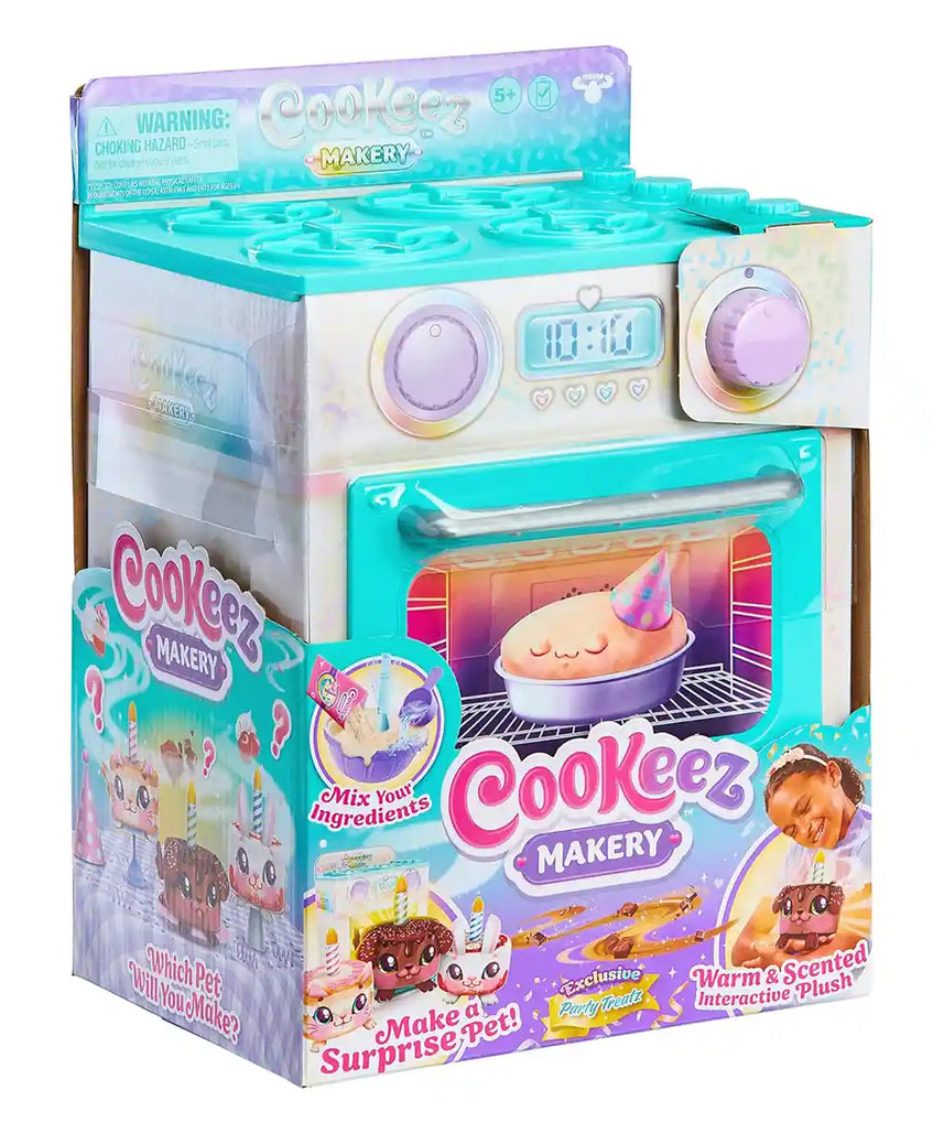 لعبة تفاعلية محشوة من كوكيز ماكري بارتي تريتز سربرايز، حيوانات أليفة دافئة معطرة بأصوات، قد تختلف الأنماط، للأطفال من سن 5 سنوات فما فوق، شخصيات ألعاب تفاعلية محشوة