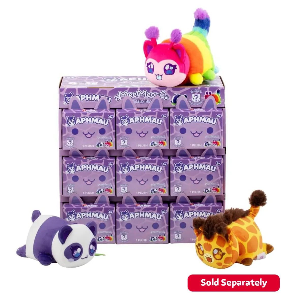 أفماو ميميوز سفاري مخملي غامض 6 بوصات - مكعبات أخرى، مجموعة مكعبات بناء، ألعاب بناء آمنة ومتينة، 3 سنوات فأكثر