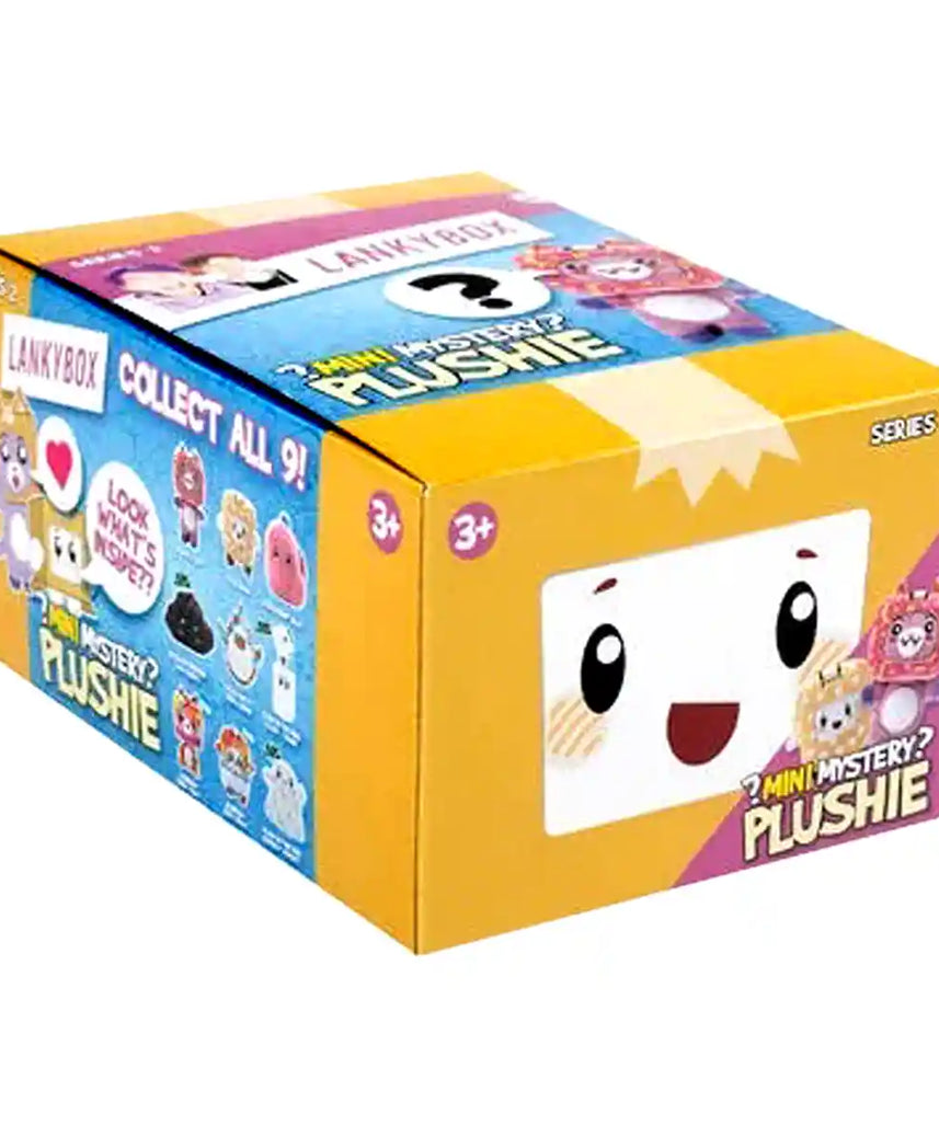 مجموعة من 9 دمى محشوة صغيرة من LankyBox Mystery Plush، السلسلة 2، صندوق أعمى قابل للتجميع، منتجات LankyBox المرخصة رسميًا للأطفال من سن 3 سنوات فما فوق