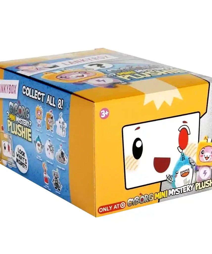 LankyBox Cyborg Mini Mystery Plushie 6 Inch S2, Collectible Toy for Kids, Age 3+