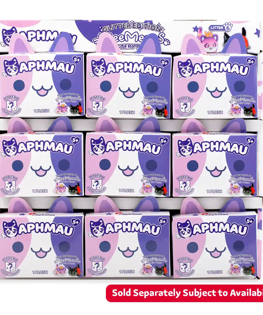 Aphmau Mystery Figures Series 5 Six Pack Bundle, Collectible Mini Figures Blind Box Set, 1 of 8 Aphmau & Friends Characters, Official Merchandise