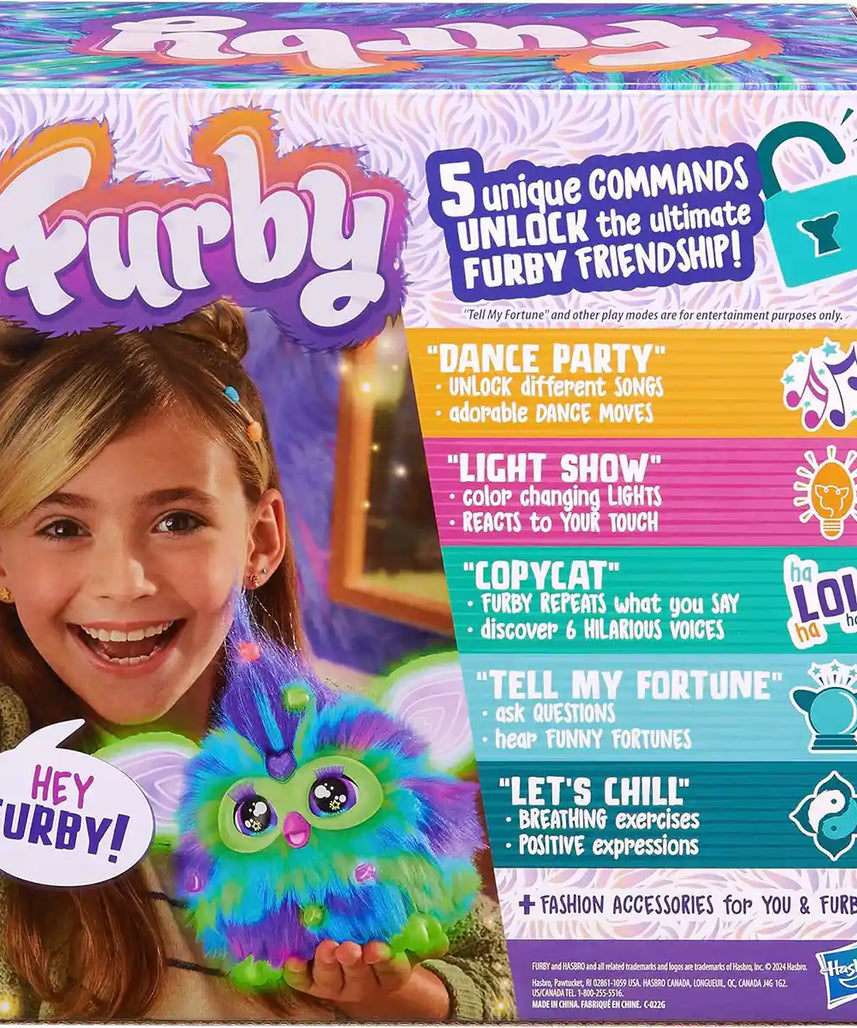 لعبة فوربي أورورا فوربيليس المحشوة التفاعلية، روبوت متحرك يعمل بالصوت، أكثر من 600 عبارة ونكتة وأغاني، 5 أوضاع لعب، خرز متوهج في الظلام، لعبة تفاعلية ناطقة للأطفال من سن 6 سنوات فما فوق