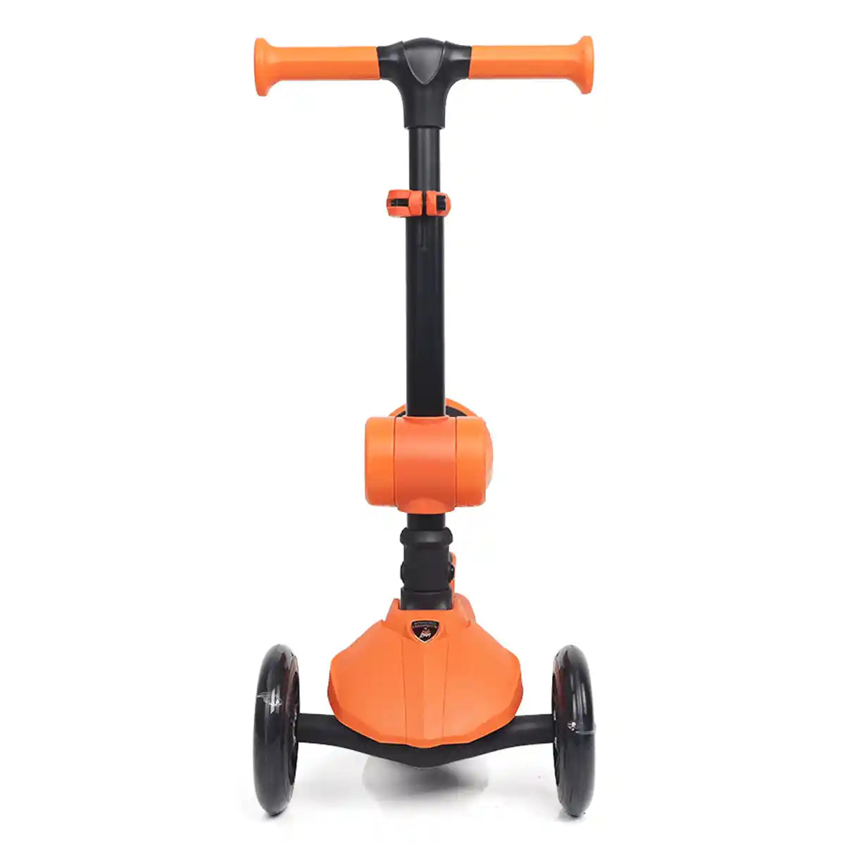 سكوتر لامبورغيني للأطفال ٢ في ١، عجلات مضيئة، قابل للطي، مقعد قابل للتعديل، لعبة ركوب للأطفال الصغار، ألوان متنوعة