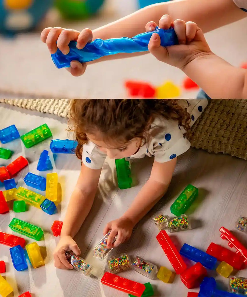 Jelly Blox Newbie KIT - Building Sets , Construction Building Set , Creative STEM Building Blocks for Kids , 24 Months+