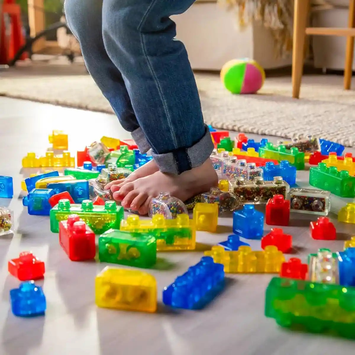 Jelly Blox Newbie KIT - Building Sets , Construction Building Set , Creative STEM Building Blocks for Kids , 24 Months+