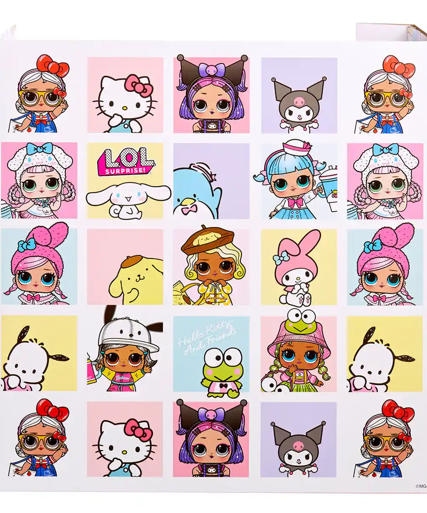 LOL Surprise Hello Kitty and Friends Tots Collectible Doll with 7 Surprises, Cute Unboxing Toy for Girls Ages 3 and Up