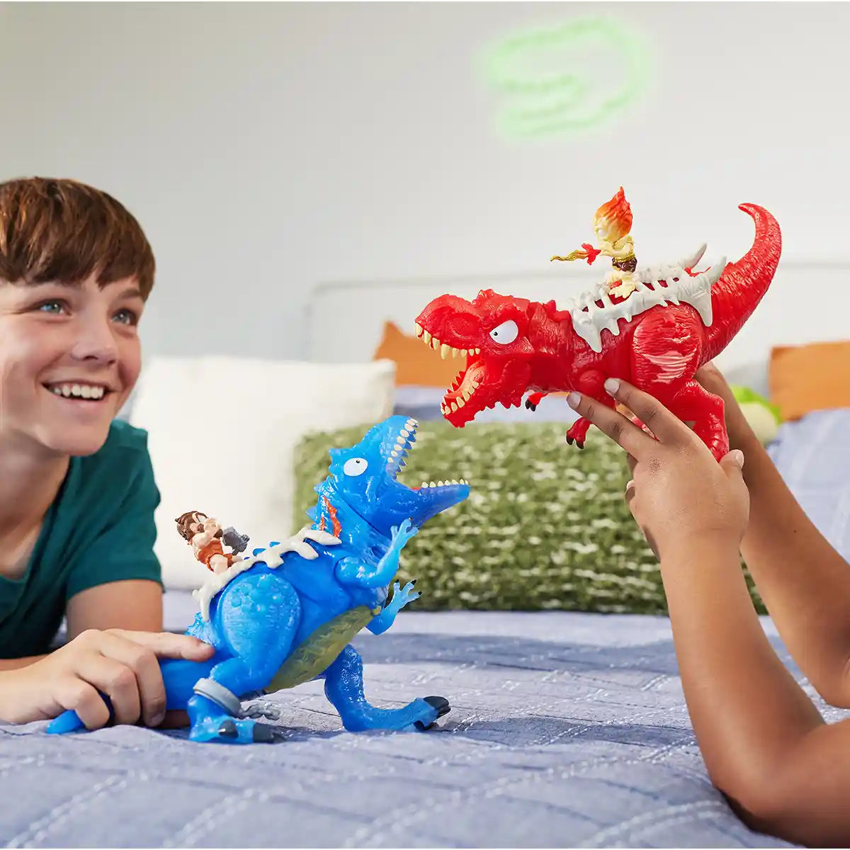 Smashers Dino Egg Hunt Fire Breathing Dinosaur Toy with Lights Sounds and 35 Surprises, Sand and Slime Excavation Kit for Boys and Girls Ages 3 and Up