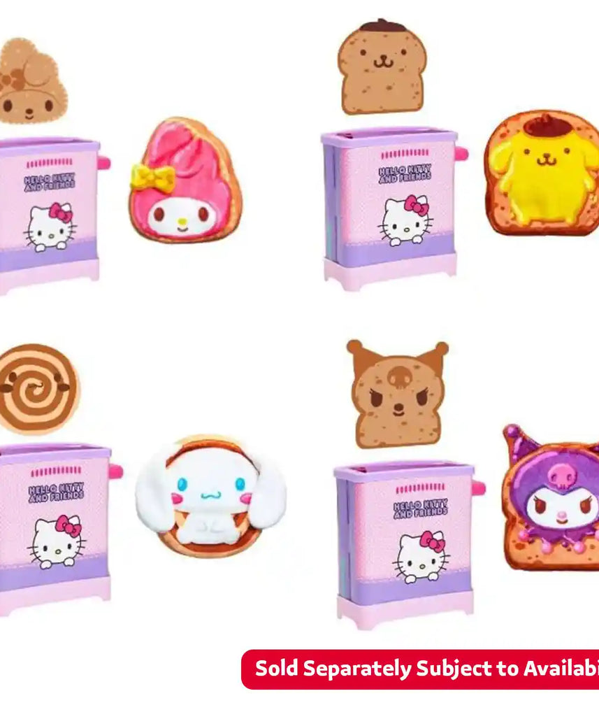 لعبة كوكيز ماكري القطيفة المحشوة برائحة مفاجأة توستي تريتز من هيلو كيتي وأصدقائها، قد يختلف الطراز، للأطفال من سن 5 سنوات فما فوق، شخصيات ألعاب تفاعلية من القطيفة