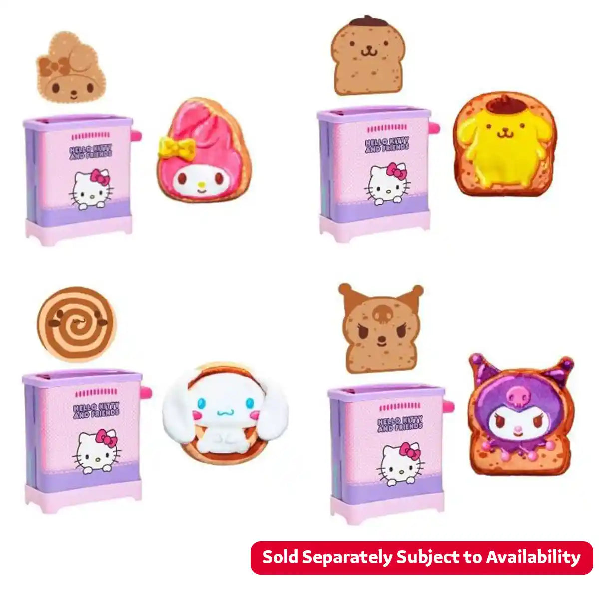 لعبة كوكيز ماكري القطيفة المحشوة برائحة مفاجأة توستي تريتز من هيلو كيتي وأصدقائها، قد يختلف الطراز، للأطفال من سن 5 سنوات فما فوق، شخصيات ألعاب تفاعلية من القطيفة