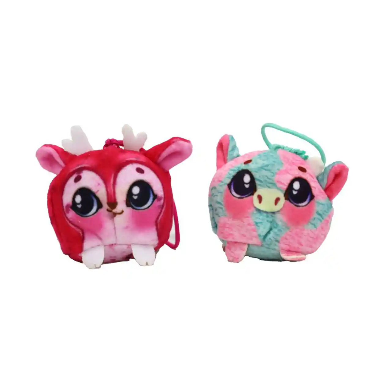 مجموعة كوكيز ماكري يام يمز المزدوجة من ألعاب القطيفة المعطرة المفاجئة، حيوانات أليفة تفاعلية على شكل مخروط آيس كريم، قد تختلف التصاميم، للأطفال من سن 5 سنوات فما فوق، شخصيات ألعاب تفاعلية من القطيفة