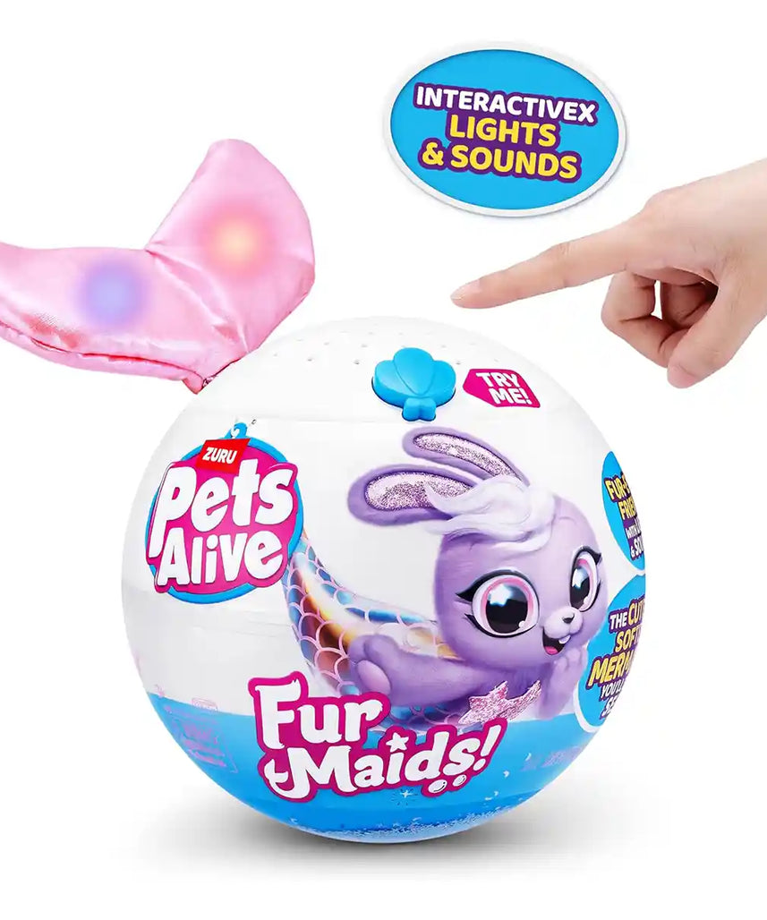 سلسلة فورميدز الأولى من بيتس ألايف، دمية حورية البحر التفاعلية المحشوة مع أكثر من ١٠ مفاجآت، كبسولة كرة ثلجية قابلة للاهتزاز، دمية داتزي ستارليت المحشوة، مناسبة للأعمار من ٣ سنوات فما فوق، حيوانات محشوة وألعاب قطيفة