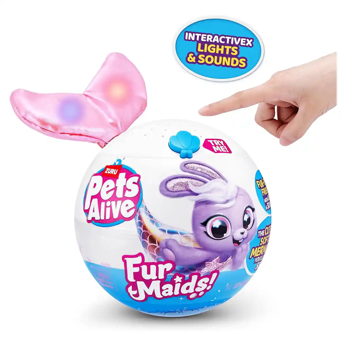 سلسلة فورميدز الأولى من بيتس ألايف، دمية حورية البحر التفاعلية المحشوة مع أكثر من ١٠ مفاجآت، كبسولة كرة ثلجية قابلة للاهتزاز، دمية داتزي ستارليت المحشوة، مناسبة للأعمار من ٣ سنوات فما فوق، حيوانات محشوة وألعاب قطيفة