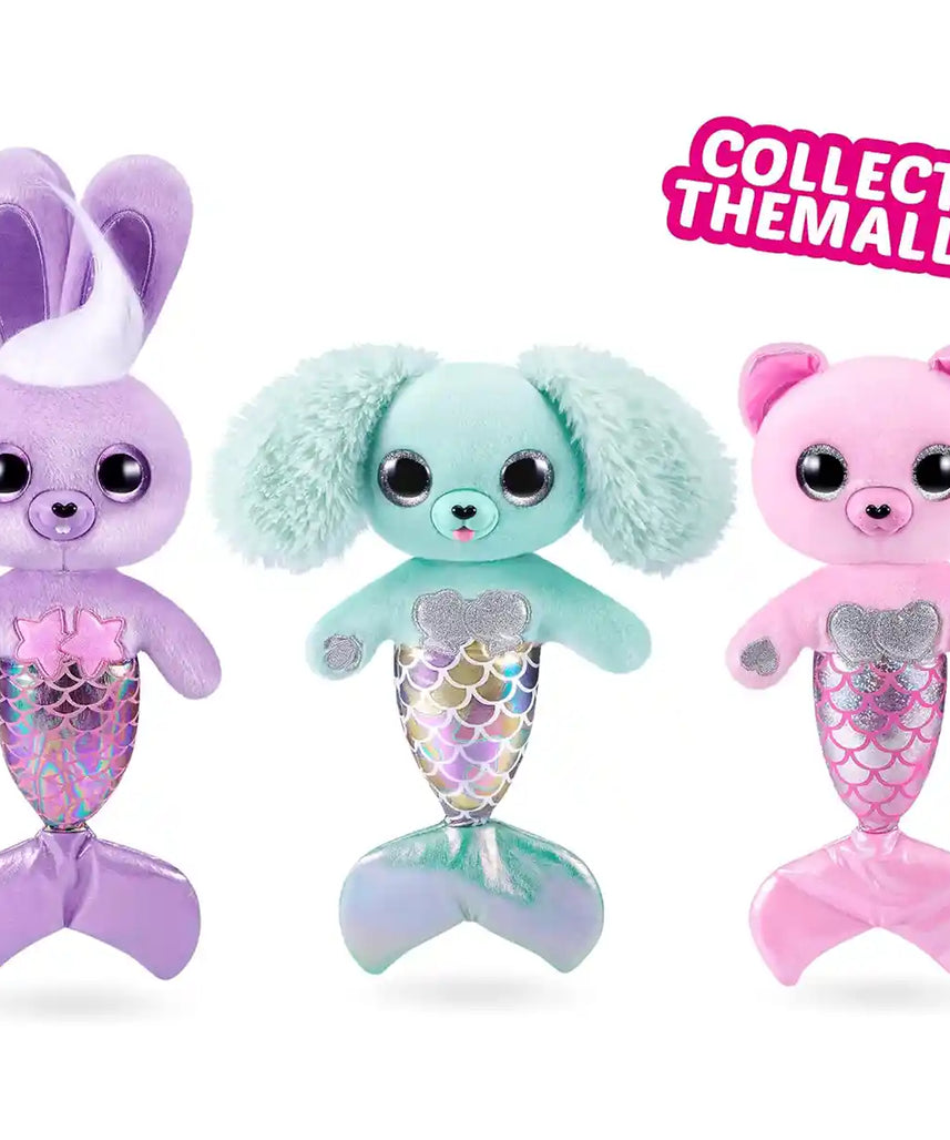 سلسلة فورميدز الأولى من بيتس ألايف، دمية حورية البحر التفاعلية المحشوة مع أكثر من ١٠ مفاجآت، كبسولة كرة ثلجية قابلة للاهتزاز، دمية داتزي ستارليت المحشوة، مناسبة للأعمار من ٣ سنوات فما فوق، حيوانات محشوة وألعاب قطيفة