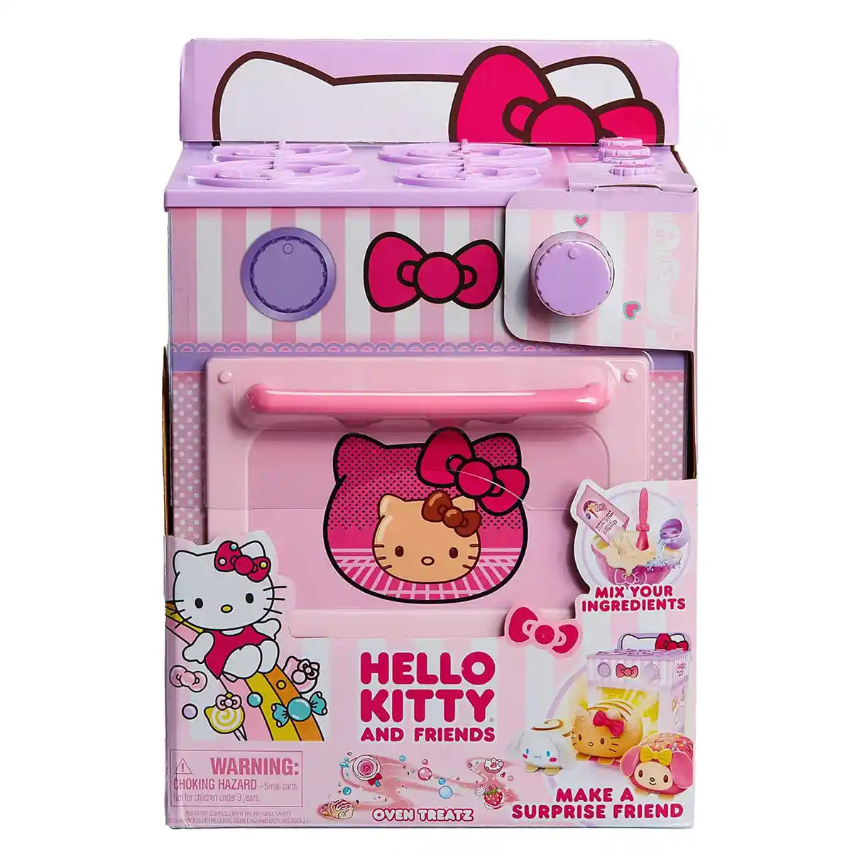 لعبة تفاعلية محشوة من ماركة كوكيز ماكري، هيلو كيتي وأصدقاؤها، حيوانات أليفة برائحة دافئة، للأطفال من سن 5 سنوات فما فوق، شخصيات ألعاب تفاعلية محشوة