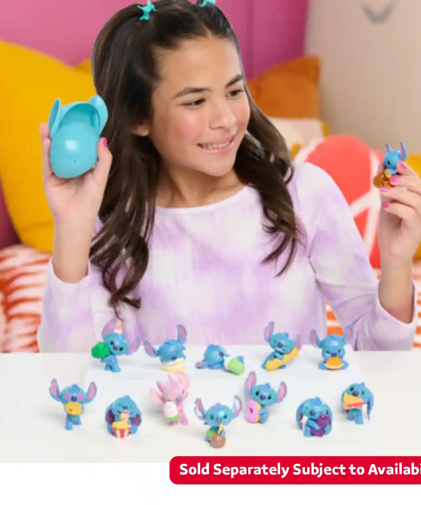 لعبة جست بلاي ديزني ستيتش الصغيرة القابلة للتجميع Feed Me، متنوعة، لعبة 2 بوصة، شخصية ليلو وستيتش للأطفال من سن 3 سنوات فما فوق