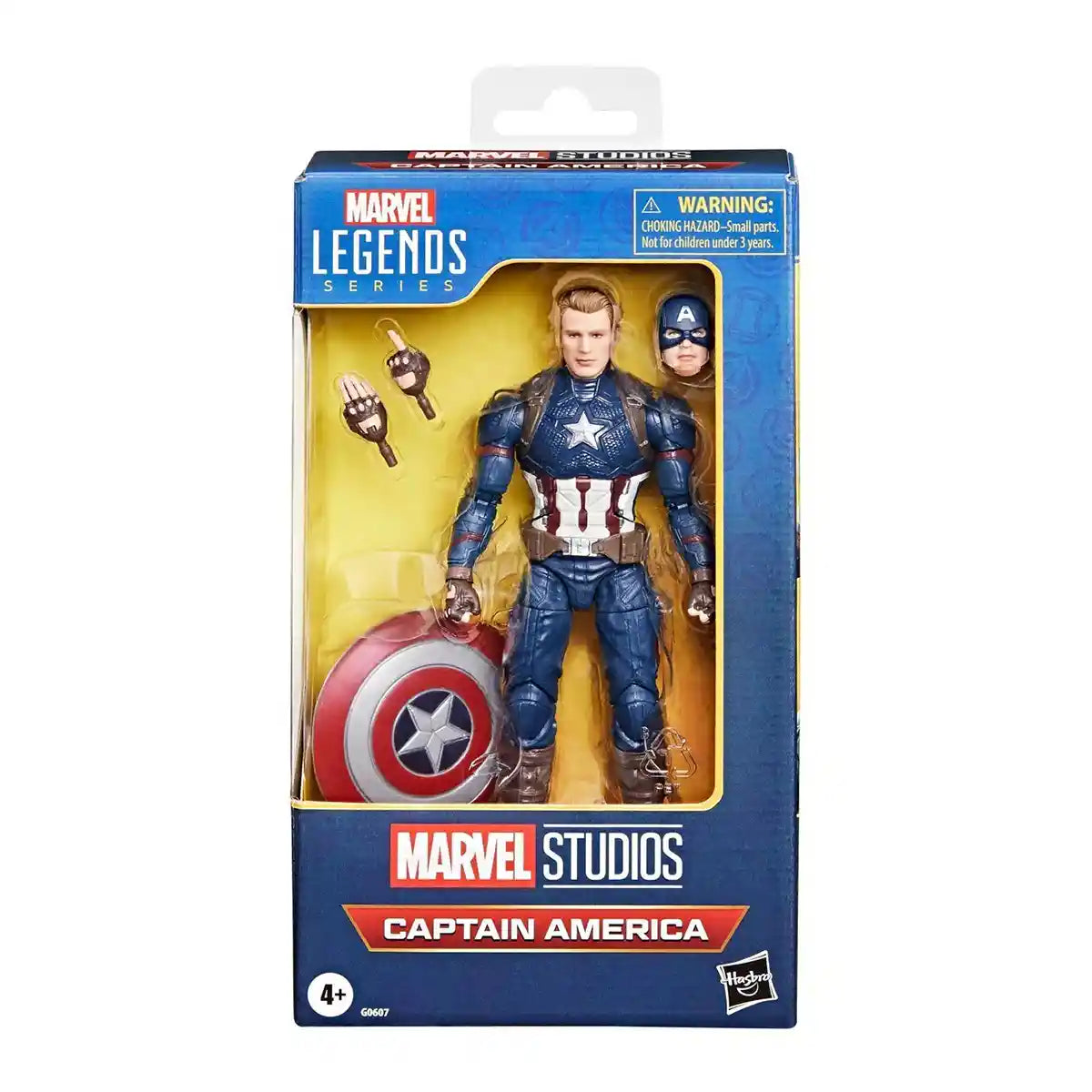 مجسم كابتن أمريكا من مارفل ليجندز أفينجرز إند جيم، مقاس 6 بوصات - G0607
